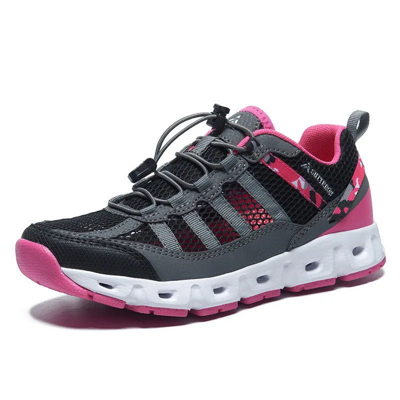 TaoBo 2024 Big Size 46 Men Upstream Quick Drying Sports Footwear Woman Aqua Shoes Quick Lace-Up Climbing Trekking Sneakers