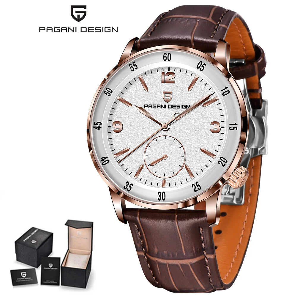 V2 PAGANI DESIGN PD-1790 New 42MM Men's Fashion Leisure Mechanical Watch 10Bar Waterproof Sapphire Glass Men's Automatic Watch