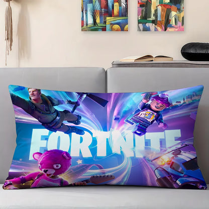 Battle Royale Game Fortnite Cushion Cover Hit Product Sofa Living Room Office Rectangle Pillow Home Coffee Shop Bedding