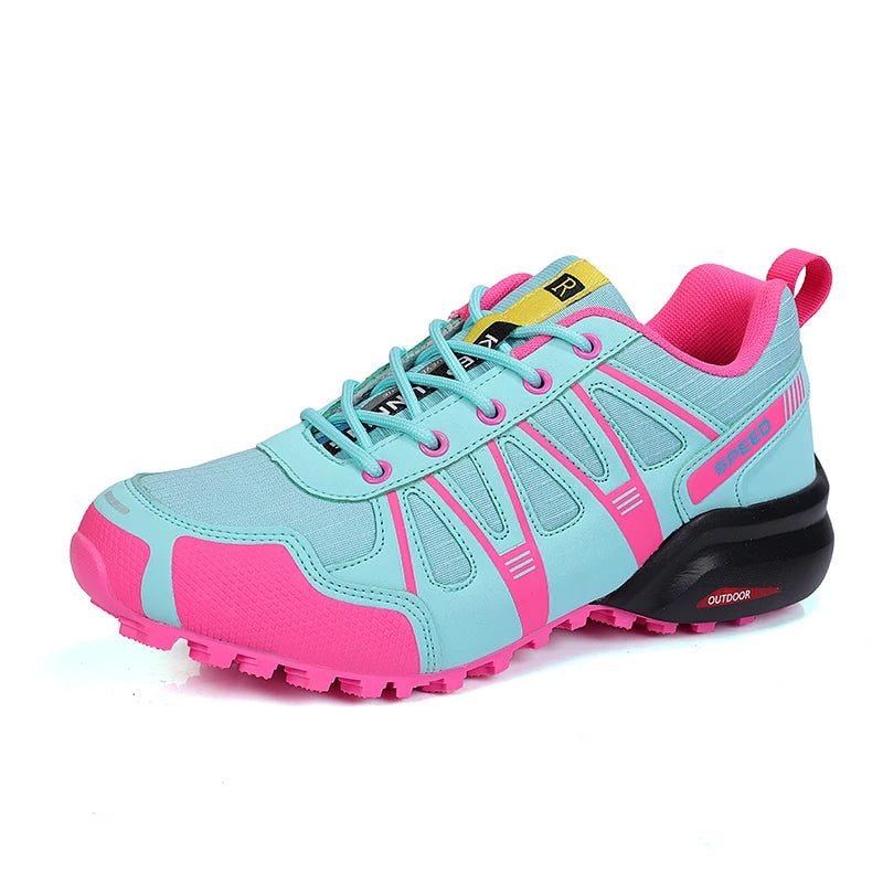 Women's Waterproof Hiking Shoes Outdoor Sports Shoes Women's Walking Travel Sports Shoes Bicycle Sports Shoes Running Sports Sho