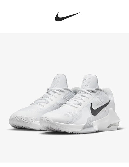 Offizielle Original Nike Air Max Impact 4 Herren-Basketballschuhe mit Dämpfung DM1124-100