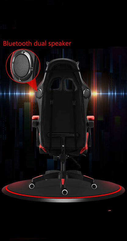 2025 New Computer Chair Green Gaming Chair PU Leather Office Swivel Chair Lift Bedroom Furniture Fashion Sillas Gamer Chair