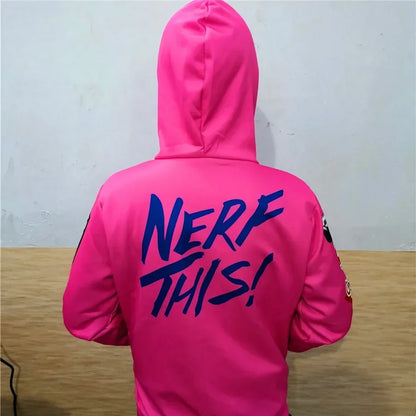 Anime Game Hoodie Sweatshirt 3D Printing Overwatch D.Va DJ Cosplay Costume Women Men Couple Hooded Jacket Top Clothing