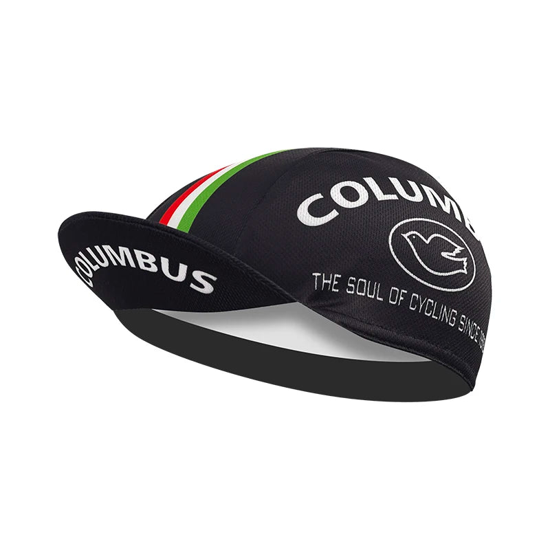 Polyester Quick Dry Cycling Men's Caps Road Bike Sports  Universal Size Summer Cool Cartoon Print