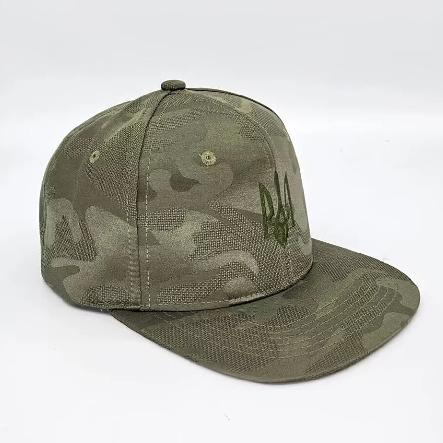 Embroidery Ukraine trident Symbol Spetsnaz Special Forces Men Women Boy Baseball Caps Dad caps Snapback Adjustable Camouflage