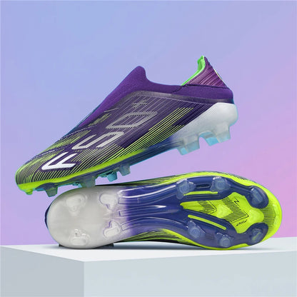 New Men's Soccer Shoes Futsal Football Boots Sneakers Match Grass Cleats High-Quality Non-Slip Indoor Hot-Selling High-Top Outdoor
