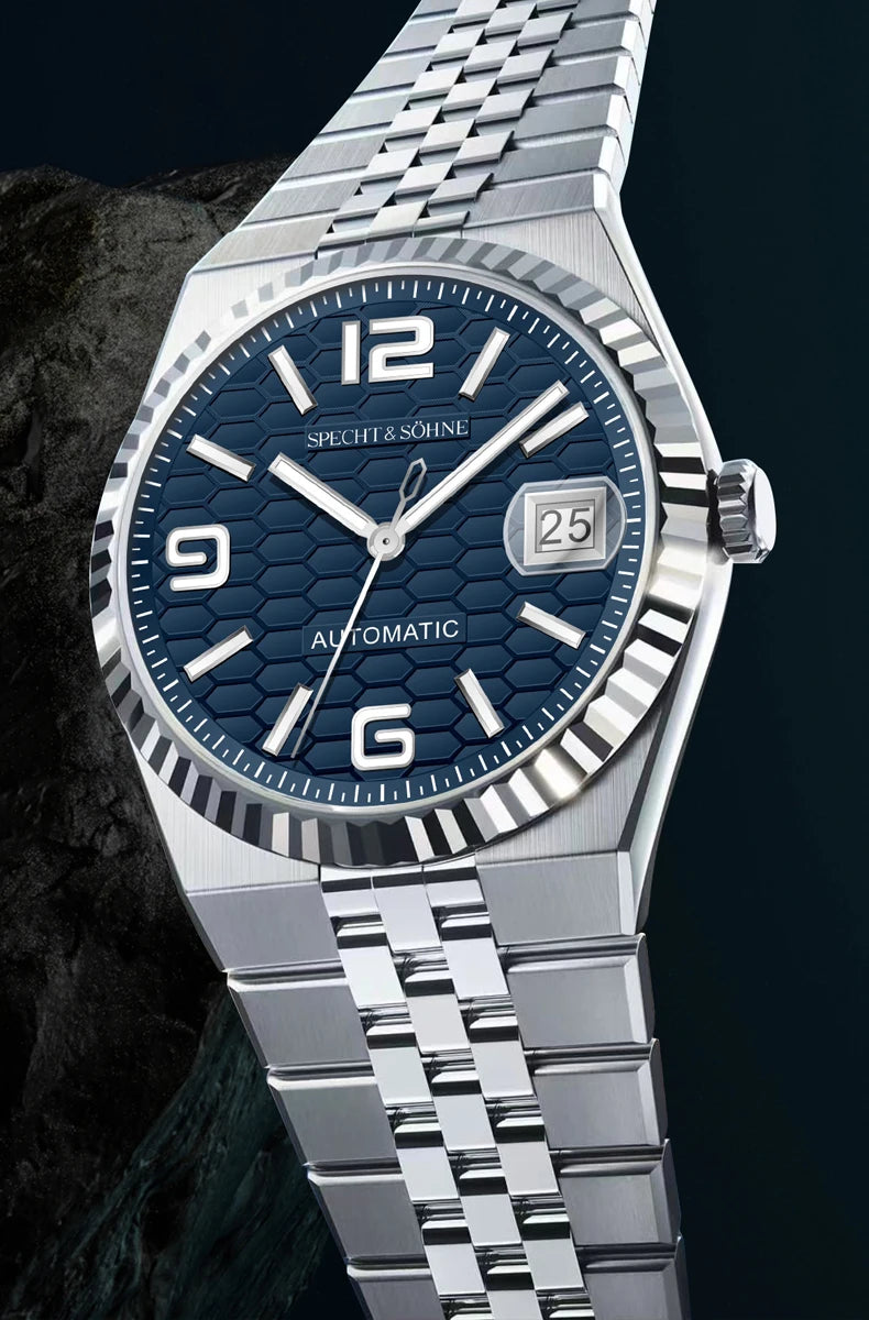 2025 Specht & Söhne Men's Automatic Mechanical Watch Japan Miyota 8215 Movt Stainless Steel Sapphire Crystal Watch reloj hombre