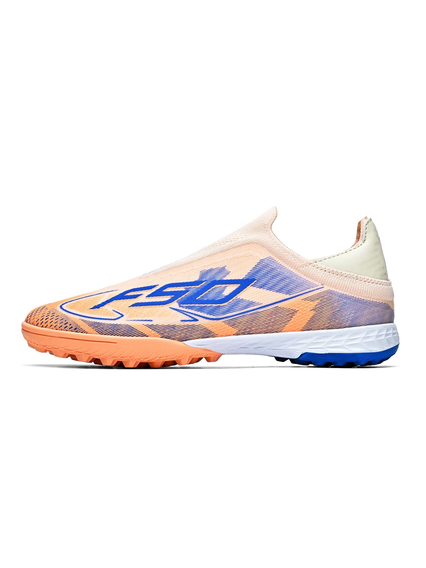 TF Soccer Shoes For Kids Youth PU Fabric Upper Rubber Sole Wear-resistant Non-slip Training Football Boots