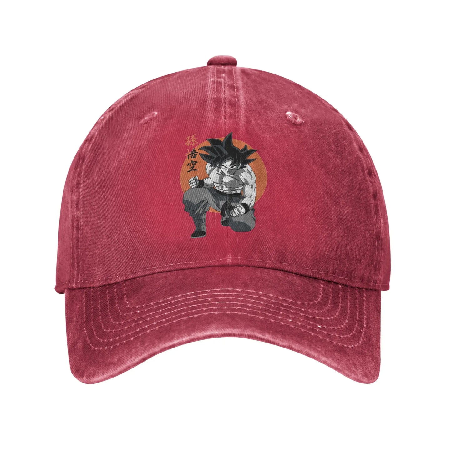 Classic DBZ dragon ball Goku Anime Baseball Caps Men Women Distressed Denim Washed Sun Cap Outdoor Running Adjustable Hats Cap