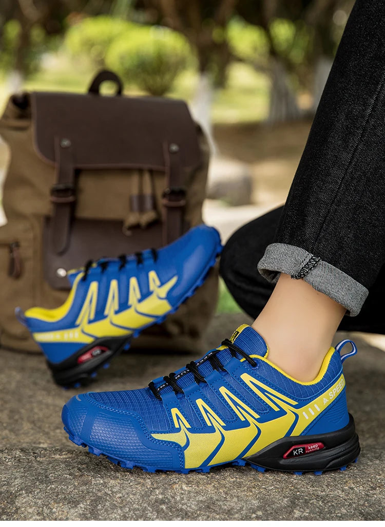 Men's Hiking Shoes Waterproof Non-slip Hiking Hiking Sports Shoes Camping Training Hunting Tactical Shoes Men's Cycling Shoes