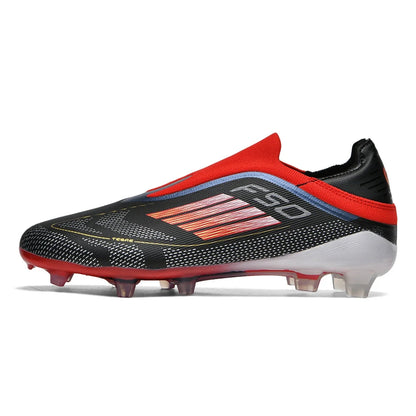 Nouvelles chaussures de football pour hommes, bottes de football confortables pour l'entraînement et les matchs en extérieur, crampons antidérapants et respirants, pour garçons et adultes, à longues pointes.