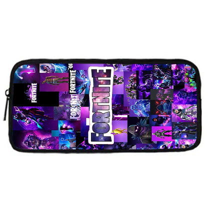 Child School Backpack with Lunch Bags ,Pencil Bags ,Hot Game Design-F-FortniteS School Bags for Boys Girls Best Gift