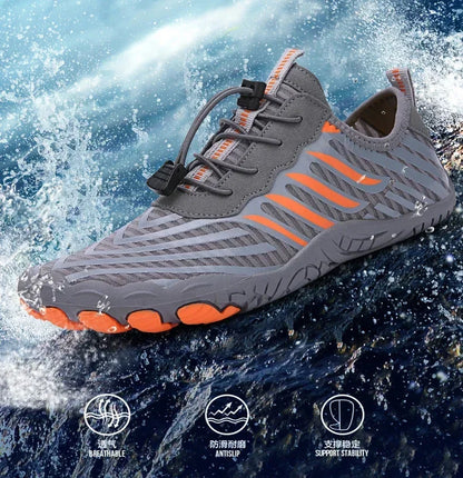 Water Shoes For Men Women Barefoot Shoes Quick Dry Beach Aqua Shoes Lightweight Sports Sneakers Hiking Surfing Boating Fishing