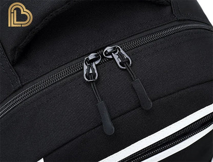 Ultima Knight F-Fortnited Battle Royale Backpack with USB Charging Anime Figures Study Stationery Compartment for Students