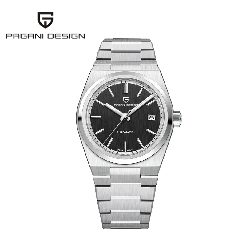 Pagani Design Men's Fashion Automatic Mechanical Watch Miyota8215 Luxury Sapphire AR Coated Stainless Steel Waterproof