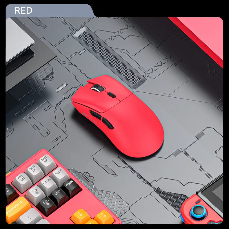 Attack Shark R1 Lightweight Bluetooth 2.4G Wireless Gaming Mouse PAW3311 18000DPI Ergonomic Macro Mice