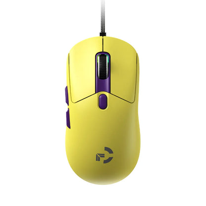 Langallinen pelihiiri, 6 DPI-tasoa, säädettävissä jopa 12800DPI:hin, Instant A825 -siru, RGB-makro-ohjelmointi, ergonominen muotoilu, universaali hiiri