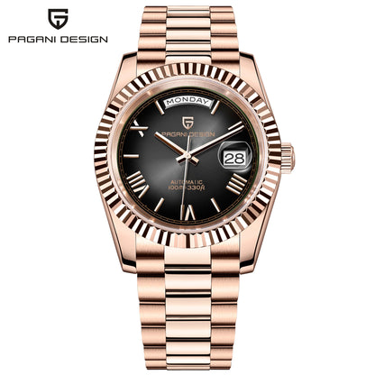 PAGANI DESIGN Men's Watches 2026 New Enamel Dial DD36 Automatic Watch Men Business Waterproof Mechanical Wristwatch For Men Gift
