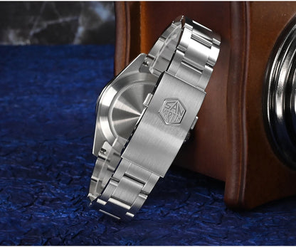 San Martin Nuevo reloj mecánico automático NH34 BB GMT de 39mm, reloj deportivo de zafiro, luminoso, impermeable 100m para hombre, Relogio SN0054