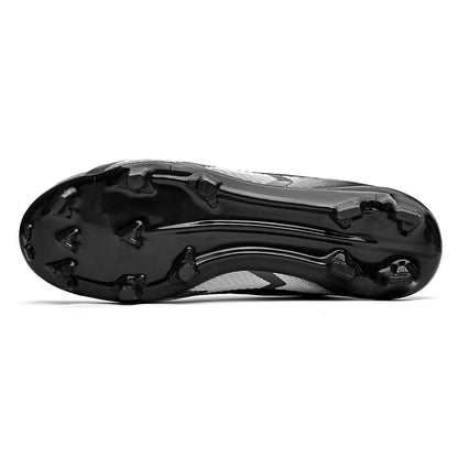 Professional Grass AG /FG Soccer Shoes PU Fabric Integrated Upper TPU Tough Sole Wear Resistant Anti-slip Youth Footwear