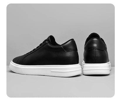 Baskets pour homme, chaussures rehaussantes, semelles rehaussantes, talons hauts de 6 à 10 cm, chaussures en cuir, chaussures de sport, chaussures pour homme