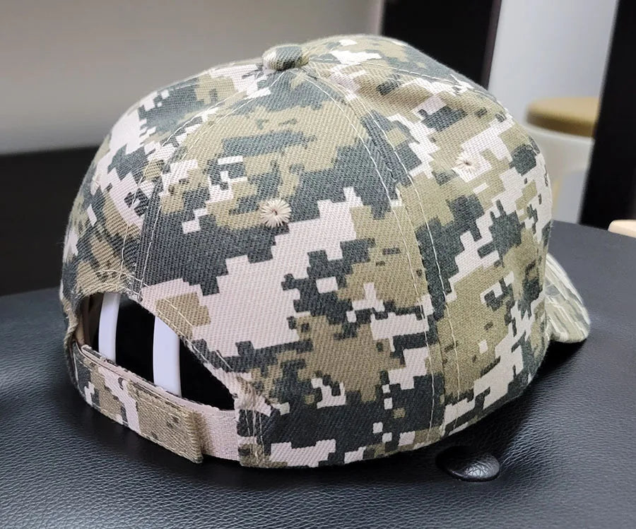 Embroidery Ukraine trident Symbol Spetsnaz Special Forces Men Women Boy Baseball Caps Dad caps Snapback Adjustable Camouflage