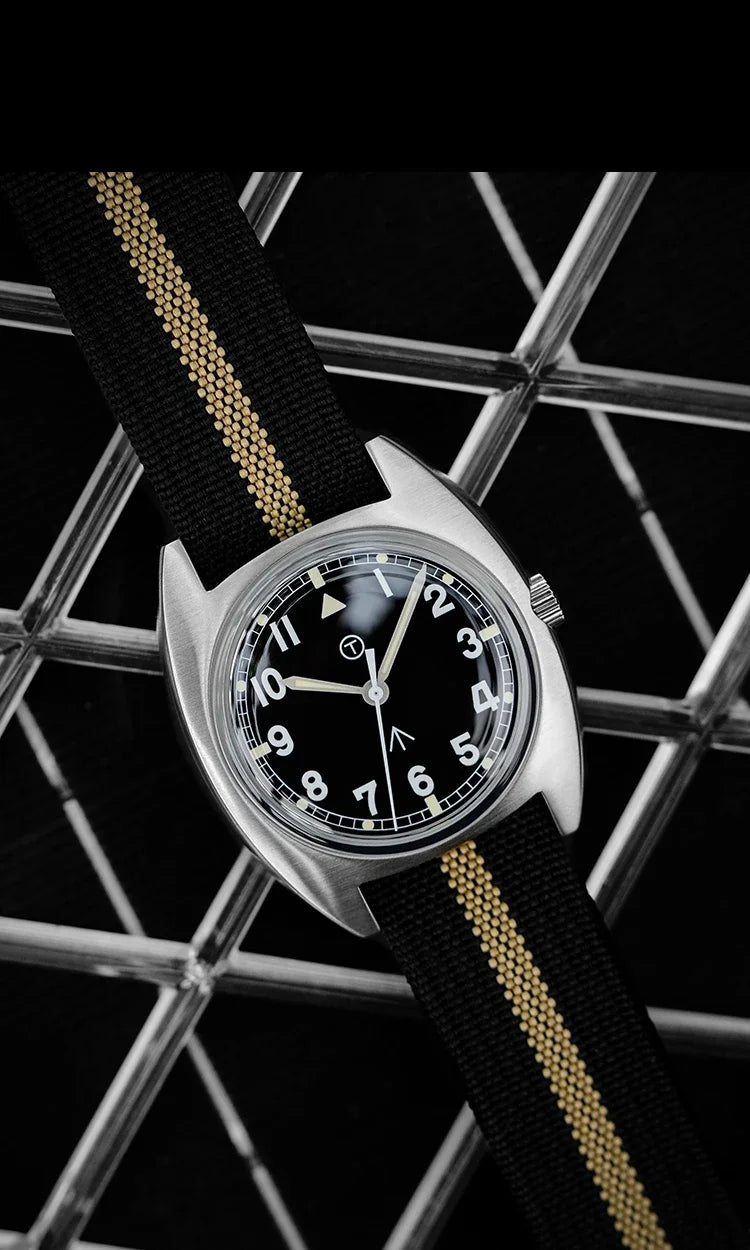 RDUNAE RA02 2025 New Men's Quartz Watch K1 Mineral Crystal Miyota Super 2035 Stainless Steel Night Light Waterproof 5ATM Men's