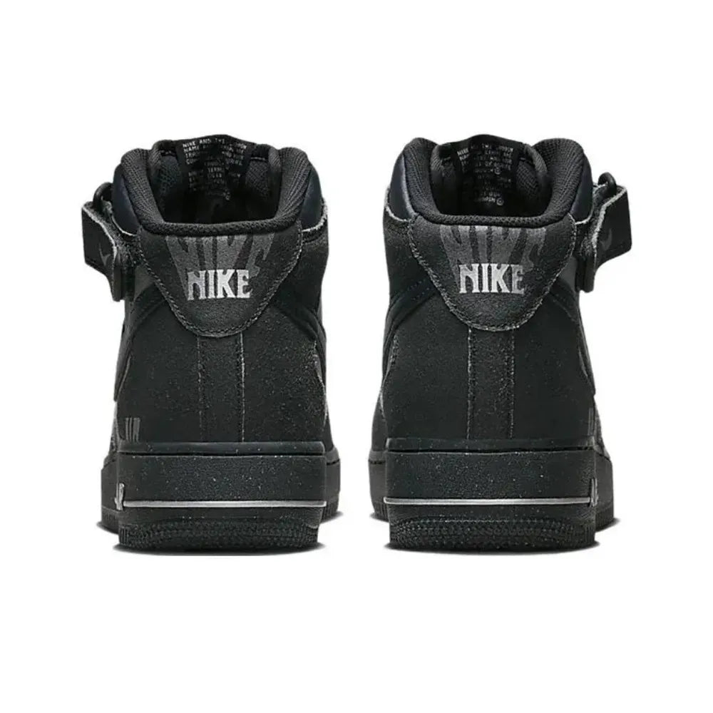Unisex klasični športni copati Nike Air Force 1 Mid Top, udobna oblazinjenost in trpežna zasnova za vsakdanjo ulično modo DQ7666-001