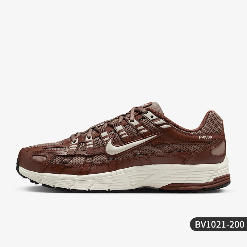 Nike Authentic P-6000 Women's Retro Breathable Sports Wear-Resistant Running Shoes BV1021-200
