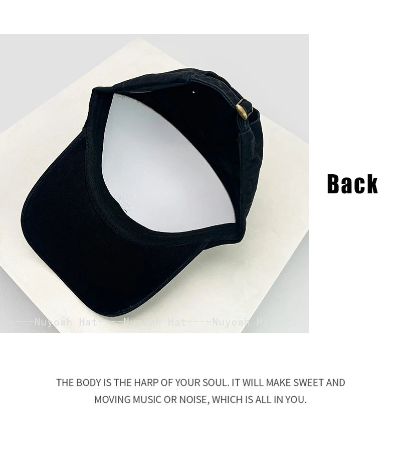 Unisex Broken Style Bull's-eye Cross Embroidery Baseball Hats Sunshade Personal Versatile Peaked Caps Street Fashion Hip Hop