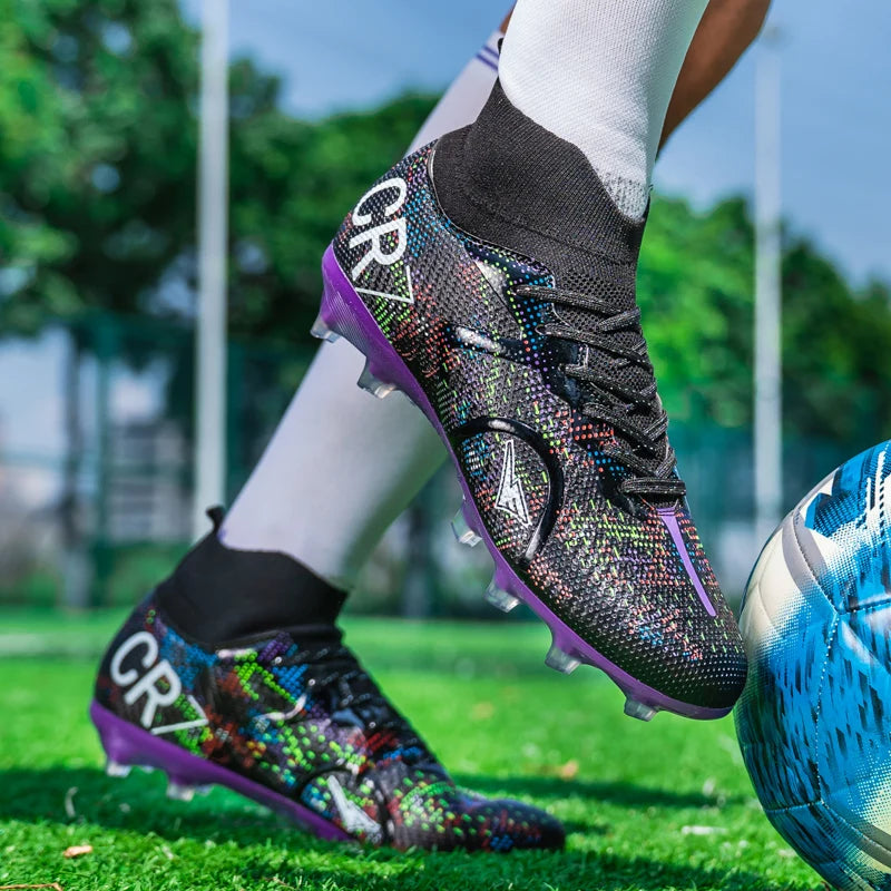 Chaussures de football 2026 pour homme, antidérapantes, crampons de football pour adultes, ultralégères, pour l'entraînement en extérieur