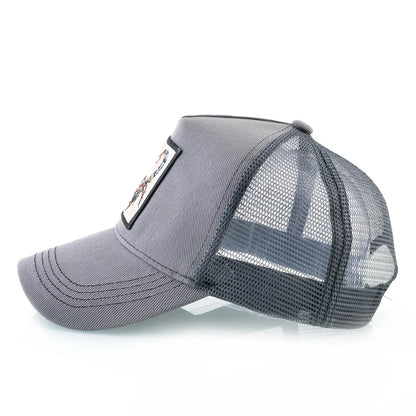 Cappellino da baseball unisex con toppa ricamata a forma di scorpione - Cappellino da baseball da uomo - Cappellino da donna con chiusura a scatto - Cappellino hip hop - Cappellino da esterno traspirante con visiera
