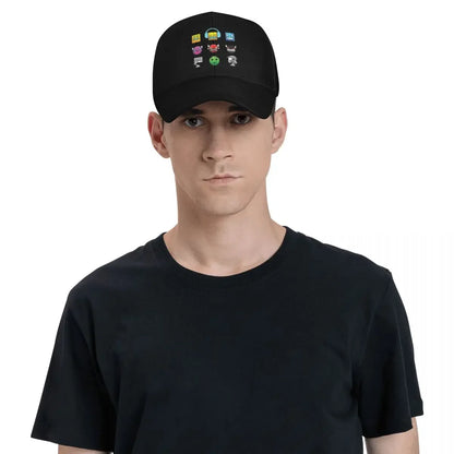 Geometry Dash Baseball Cap Unique hats tactical cap Golf Cap Ladies Men's