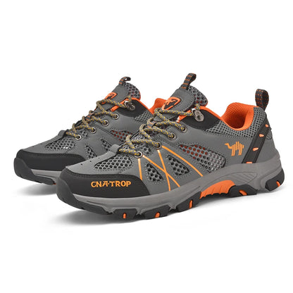 Men's Hiking Shoes Breathable Mesh Sports Summer Outdoor Wear-resistant Hiking and Hunting Tactical Shoes