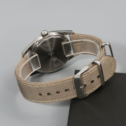 Shanghai Diamond Mechanical Watch Men's Manual Winding Watch 7120 Movement 38MM Stainless Steel Waterproof Men's Gift