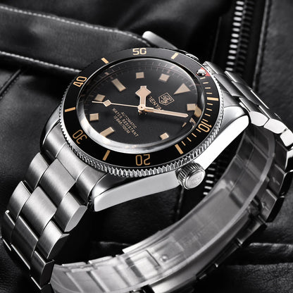 2026 New BENYAR Men's Luxury Automatic Watches Mechanical Business Waterproof Wrist Watch for Men Sports Luminous Men Bracelet