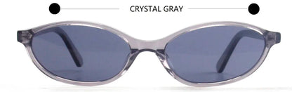 Trendy Acetate Small Oval Sunglasses Women 90'S Outfit Vintage Sun Glasses for Men Fashion Polarized Glasses  UV400 Protection