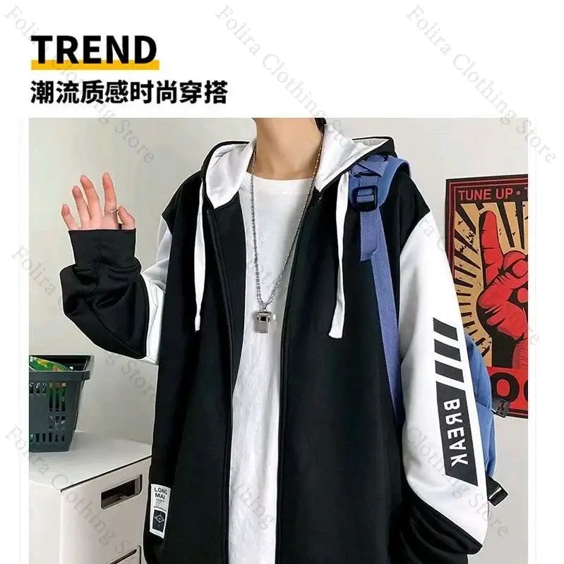 Anime Link Click Charles Lucas Same Coat Hoodies Cosplay Costume Sweatshirts Man Hoodie Women Man Clothing Men's Sweatshirts, produit gaming premium Fraquane