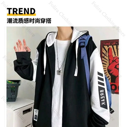 Anime Link Click Charles Lucas Same Coat Hoodies Cosplay Costume Sweatshirts Man Hoodie Women Man Clothing Men's Sweatshirts, produit gaming premium Fraquane
