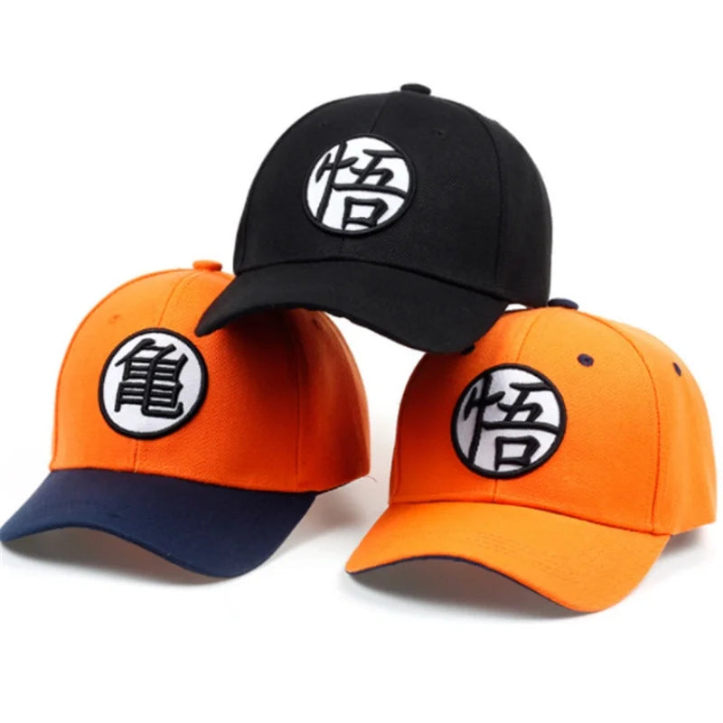 Dragon Ball Son Goku Unisex Gui Wu Vyšívané bejzbalové čiapky Jarné a jesenné outdoorové nastaviteľné ležérne klobúky Klobúk na ochranu pred slnkom