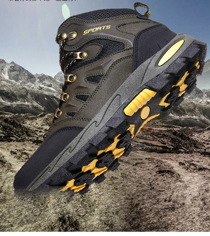 Waterdichte wandelschoenen voor buiten, voor heren en dames, voor de lente en herfst, slijtvaste bergsportschoenen, jachtsportschoenen
