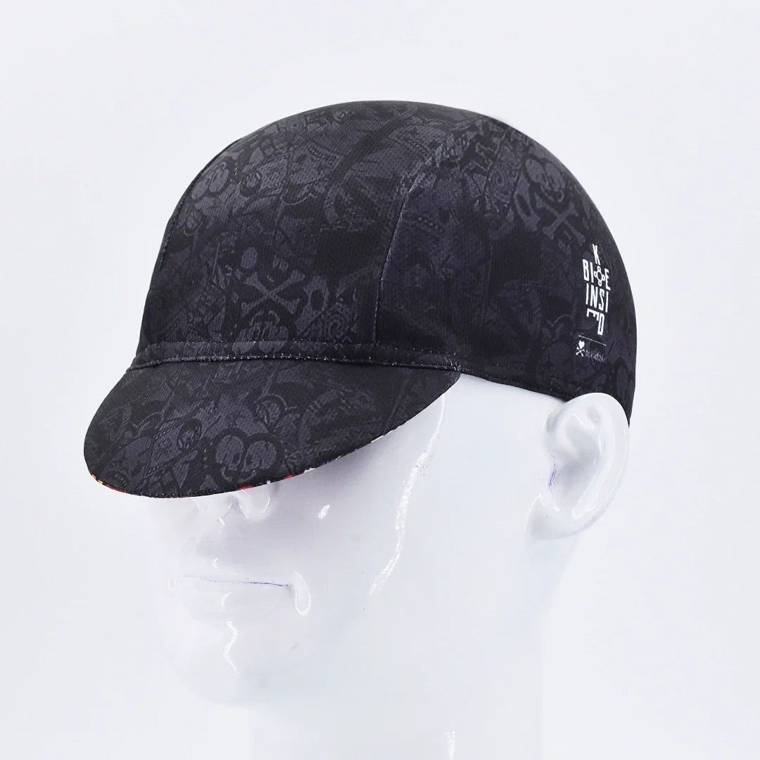 Cool style Cycling Caps Summer Breathable Sports Bicycle Hats Quick Dry Polyester Black Blue Bike Hats Classical Retro Runing