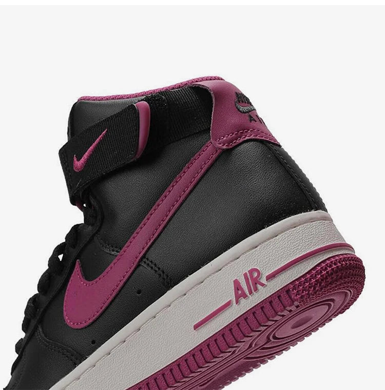 Zapatillas deportivas informales Nike originales WMNS AIR FORCE 1 HI para mujer DV1138-002