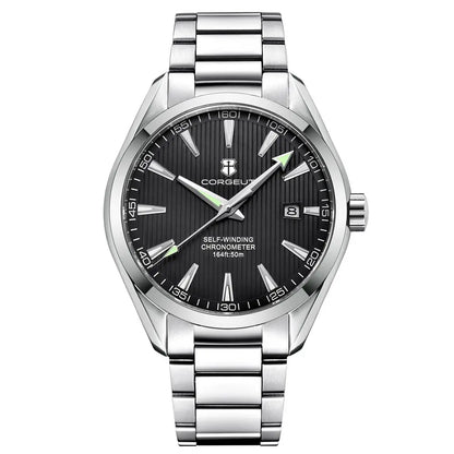 Luxury NH35 Corgeut Watch Men reloj hombre 41mm Sport Clock Automatic Mechanical Wristwatches Sapphire Steel Band Men's Watch