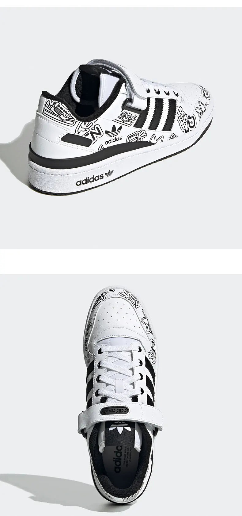 Adidas Authentic New Year Chaussures de sport décontractées modernes à trois feuilles pour hommes et femmes GW4921