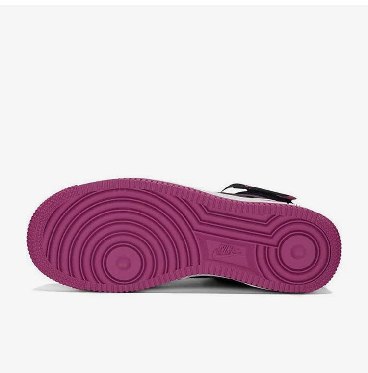 Zapatillas deportivas informales Nike originales WMNS AIR FORCE 1 HI para mujer DV1138-002