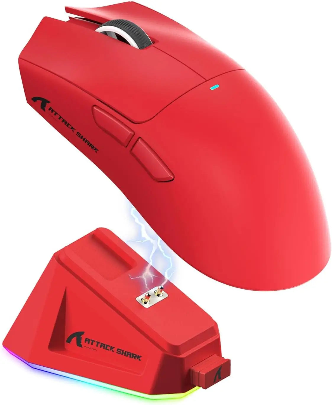 ATTACK SHARK X11 bežični gaming miš s punjačem, gaming senzorom PixArt PAW3311, BT/2.4G bežično/žično