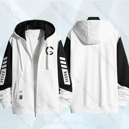 Anime Link Click Charles Lucas Same Coat Hoodies Cosplay Costume Sweatshirts Man Hoodie Women Man Clothing Men's Sweatshirts, produit gaming premium Fraquane
