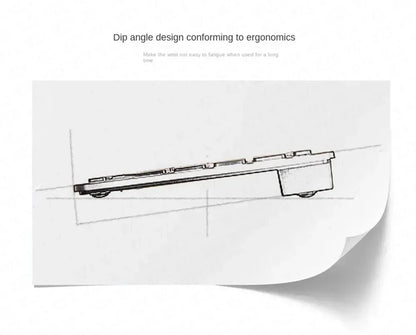 Mini Bluetooth Wireless Keyboard - 78 Keys Portable for PC/Tablet/Smartphone, Compatible with iPad, Compact Design forOffice