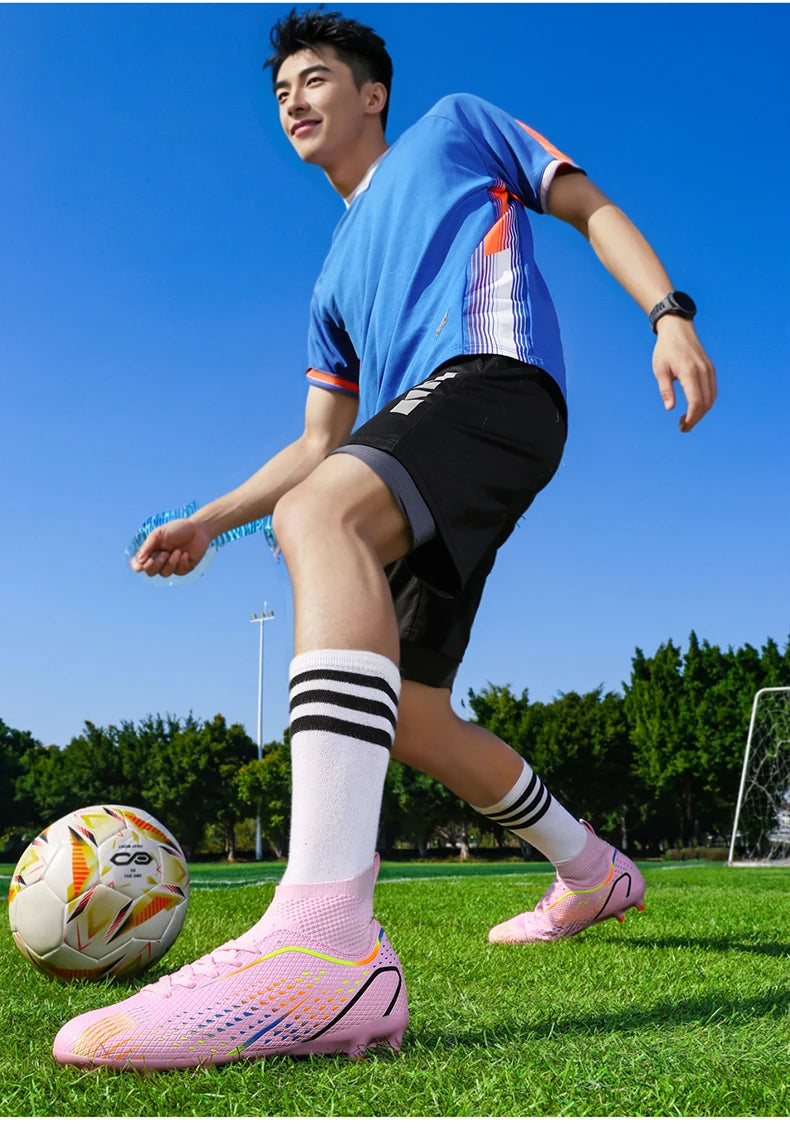 Nove muške tenisice za nogomet, vruća ponuda, visokokvalitetne nogometne kopačke za žene, unisex tenisice za futsal, ultralake profesionalne TF/FG tenisice